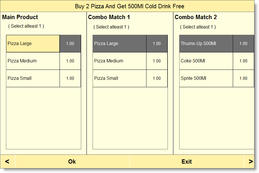 Combo Example 1