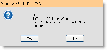 Combo message