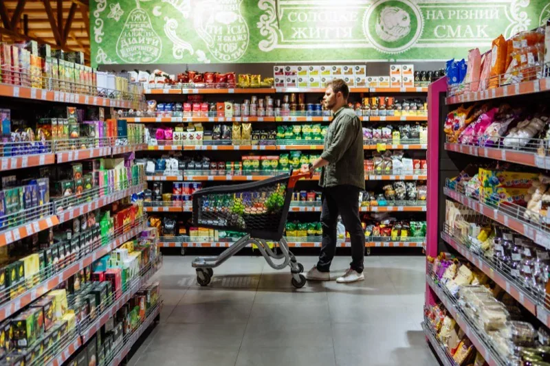Supermarket operations visualization